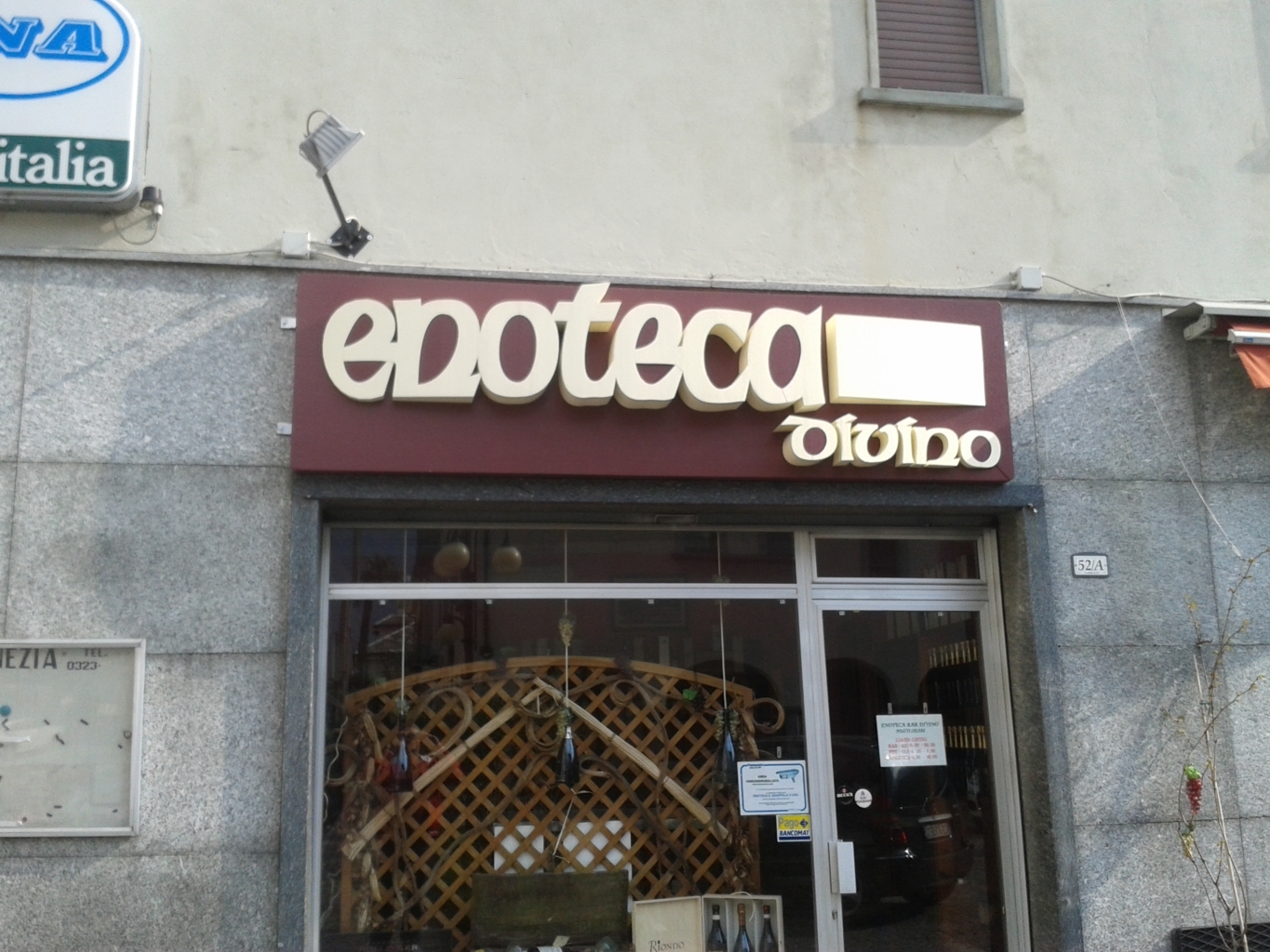 Insegna Enoteca